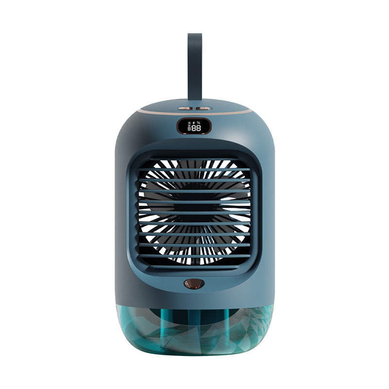 Spray Humidification Cooling Fan Mini Household Desktop Shaking Head Small Fan Usb Portable Air Conditioning Fan