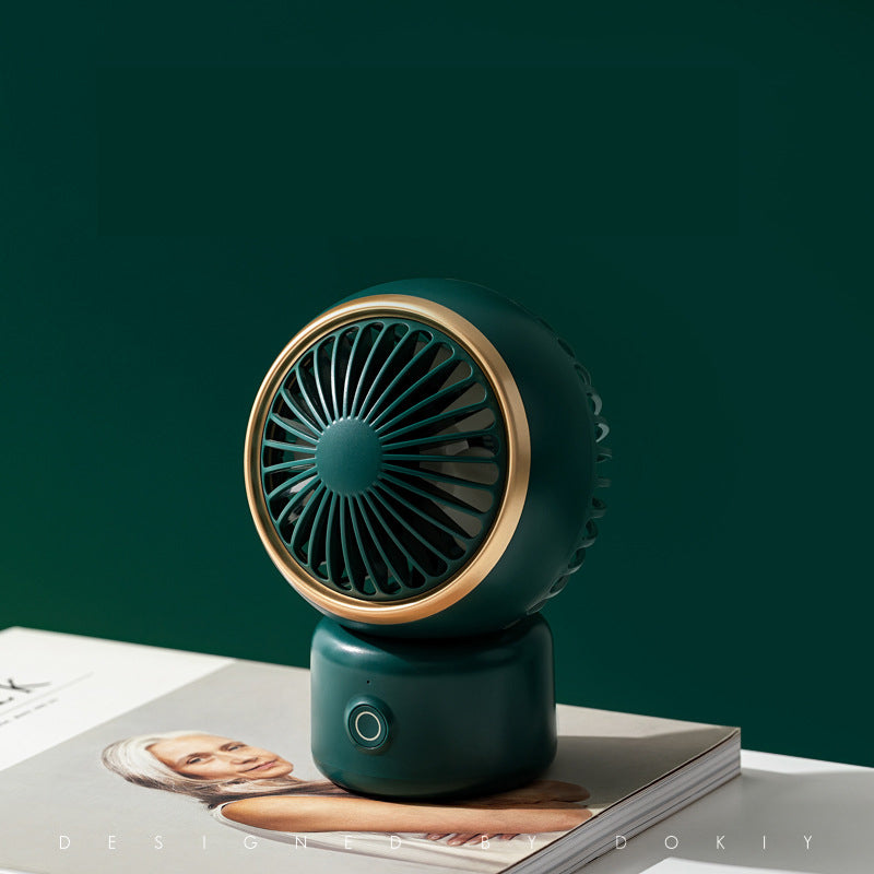 Desktop Fan USB Small Fan Household Silent Fan Desktop Floor Electric Fan Handheld Portable